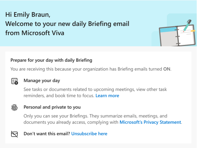 Microsoft Viva: Recurring time booking for breaks, message catch up, and learning in Viva Insights