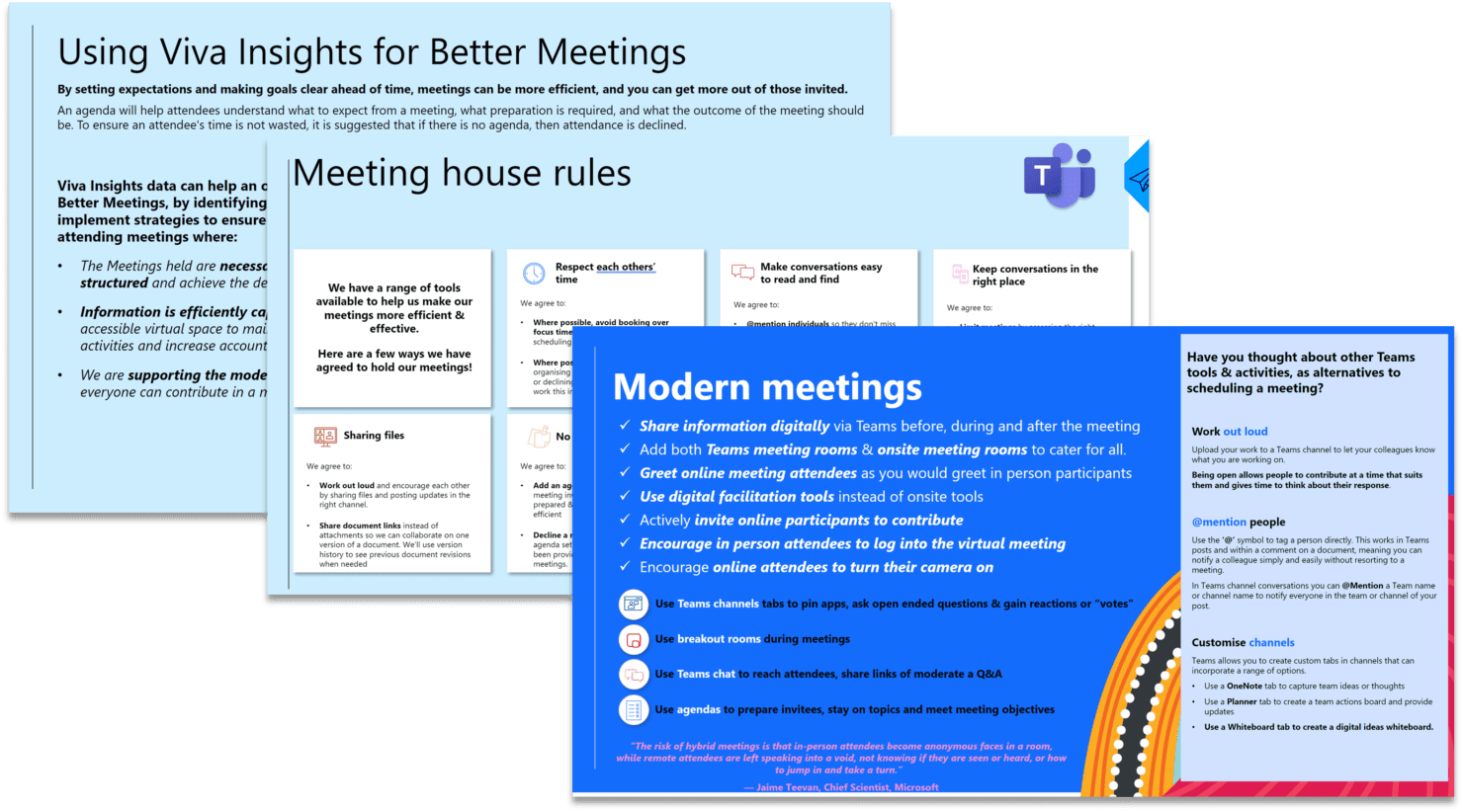 Viva Insights moves the dial towards better productivity and less ...